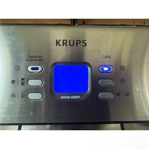 Krups XP2070 Programmable 10 Cup Coffee/Pump Espresso Machine Works COMPlete - Picture 5 of 7